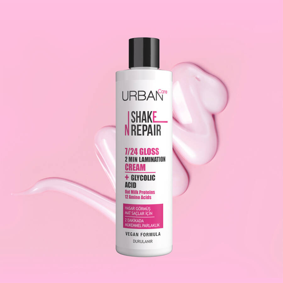 Shake N Repair 7/24 Gloss Laminasyon Parlaklık Etkili Durulanan Bakım Kremi 200 ML - 2