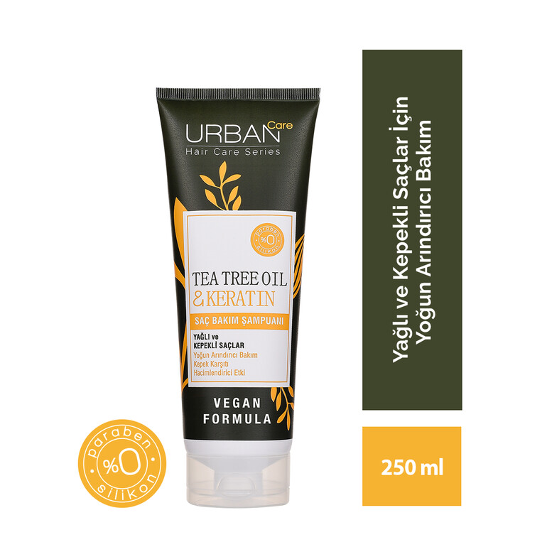 Tea Tree & Keratin Hair Care Shampoo - 