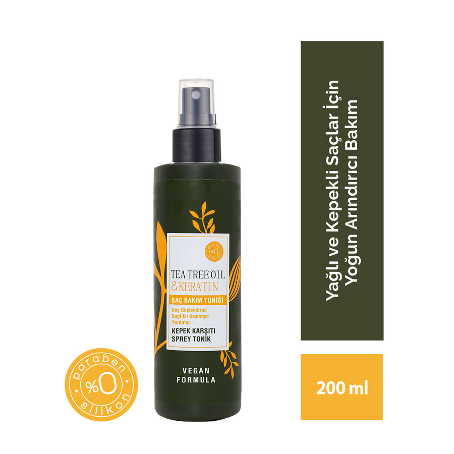 Tea Tree & Keratin Hair Tonic - 1