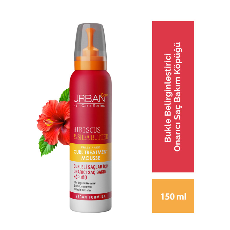 Twisted Curls Hibiscus & Shea Butter Onarıcı Bakım Köpüğü 150 ML - 1