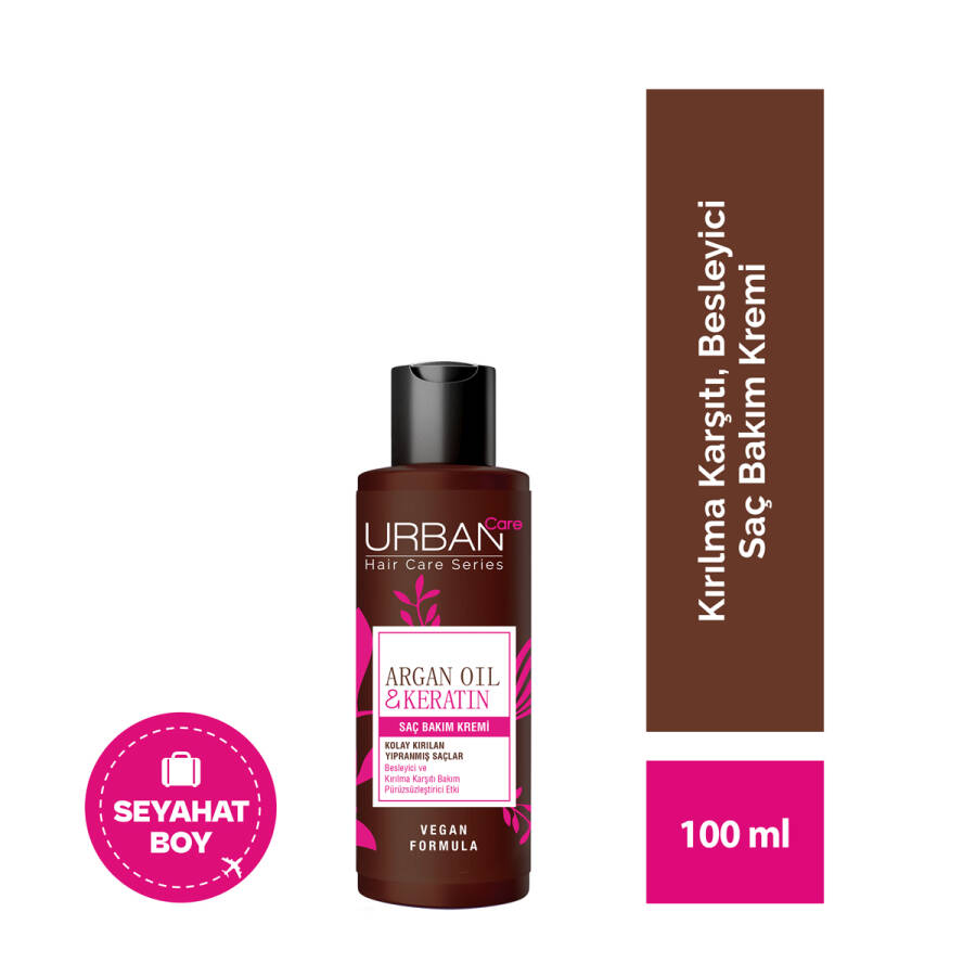 Urban Care Argan Oil&Keratin Saç Kremi 100 ML - 1