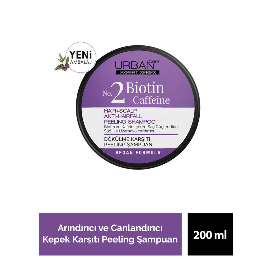 Expert Series Biotin & Caffeine Peeling Şampuan - 1