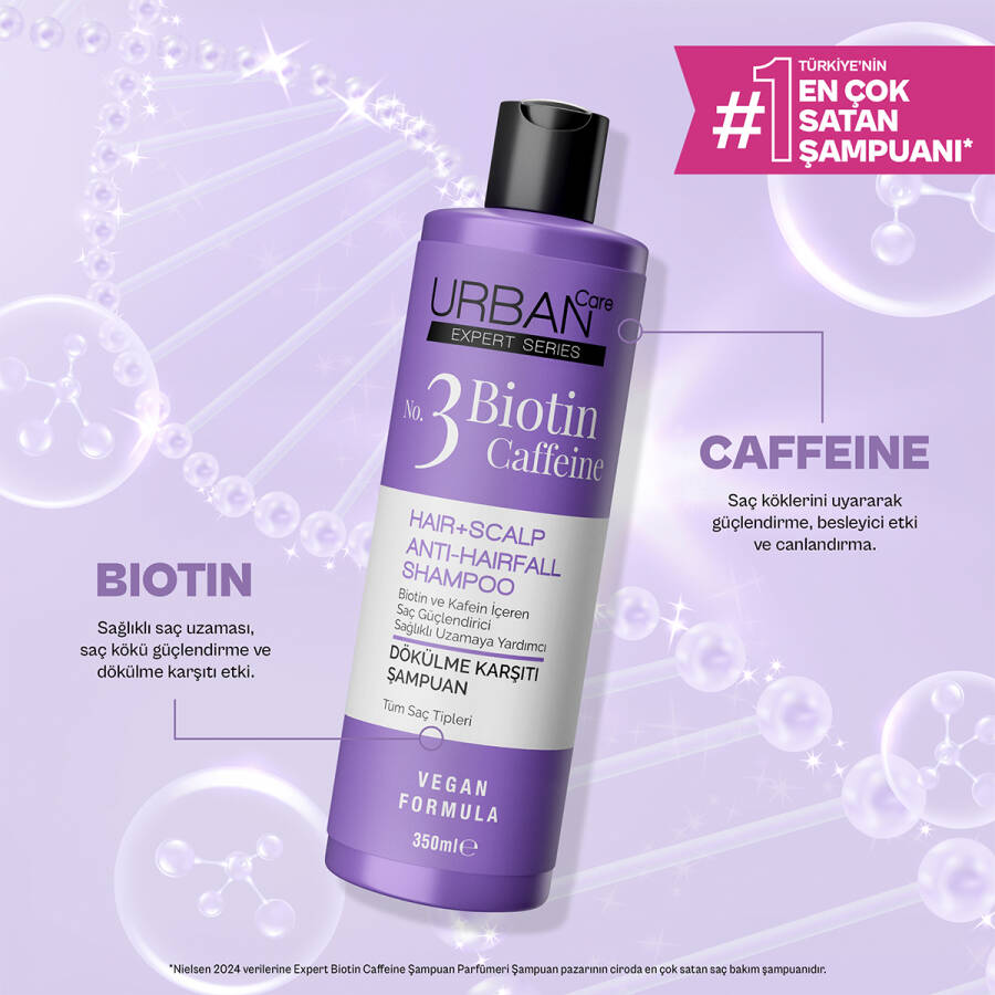 Expert Series Biotin & Caffeine Saç Bakım Şampuanı - 3