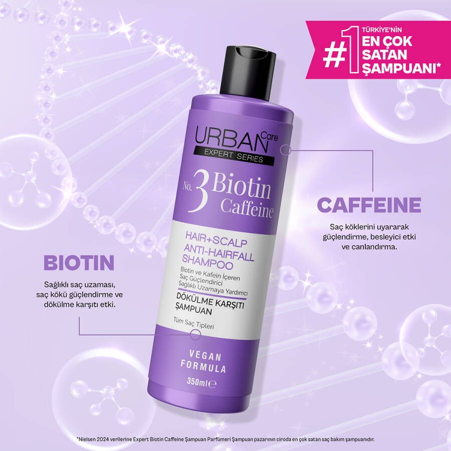 Expert Series Biotin & Caffeine Saç Bakım Şampuanı - 3