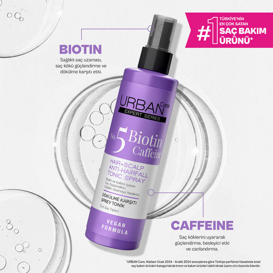 Expert Series Biotin & Caffeine Saç Toniği - 3