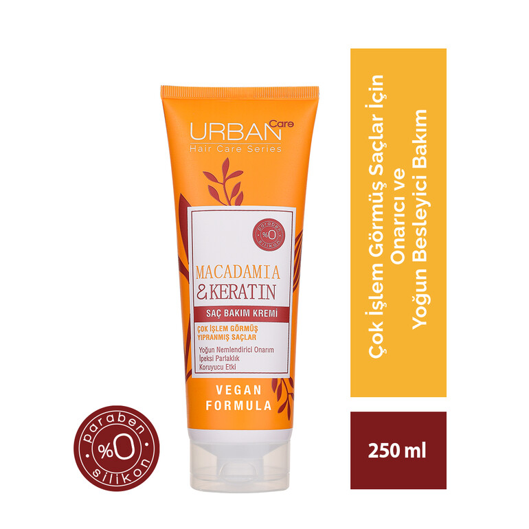Macadamia & Keratin Saç Bakım Kremi - 