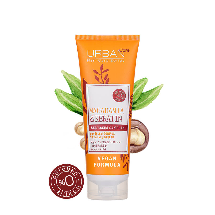 Macadamia & Keratin Saç Bakım Şampuanı - 3