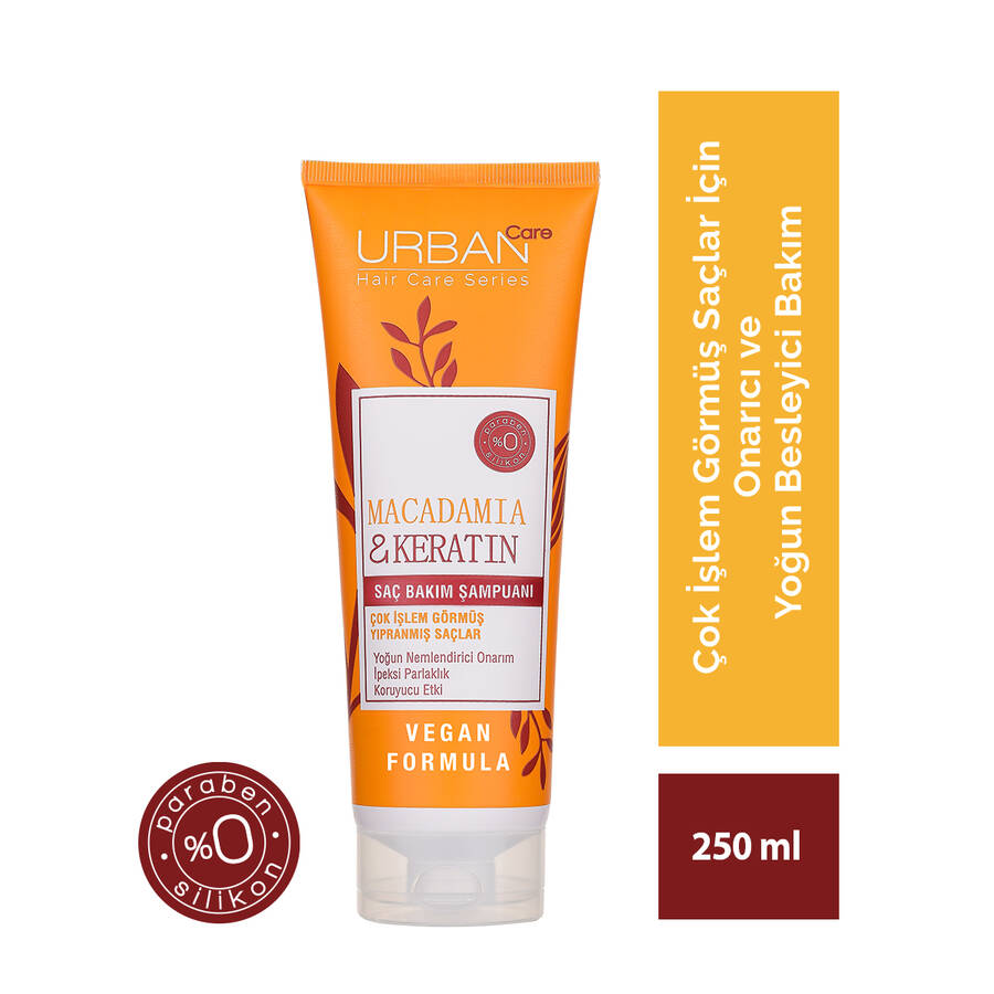 Macadamia & Keratin Saç Bakım Şampuanı - 1