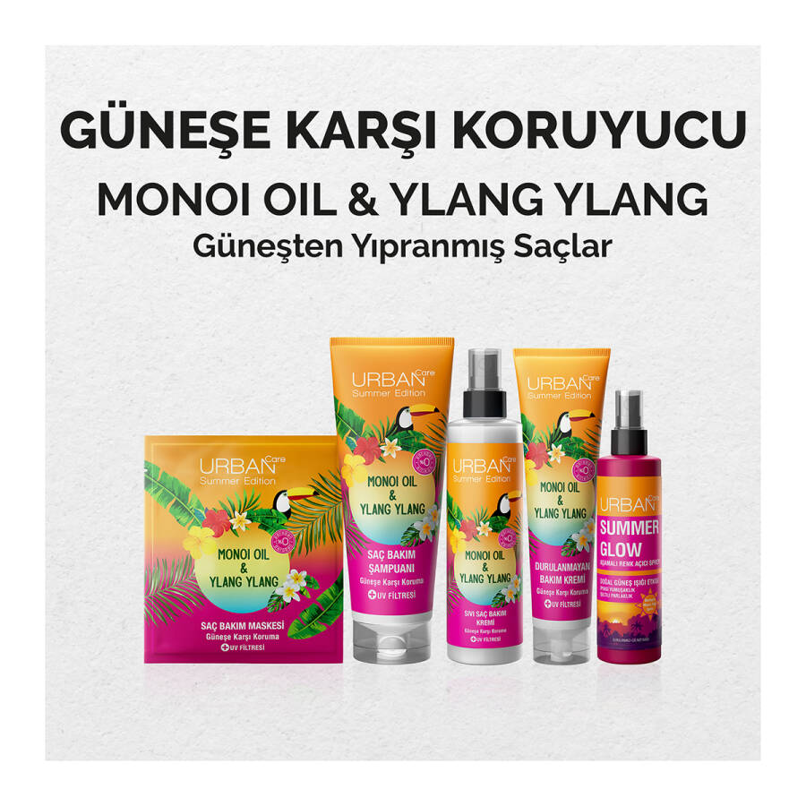 Summer Edition Monoi Oil & Ylang Ylang Duş Öncesi Saç Bakım Maskesi - 4