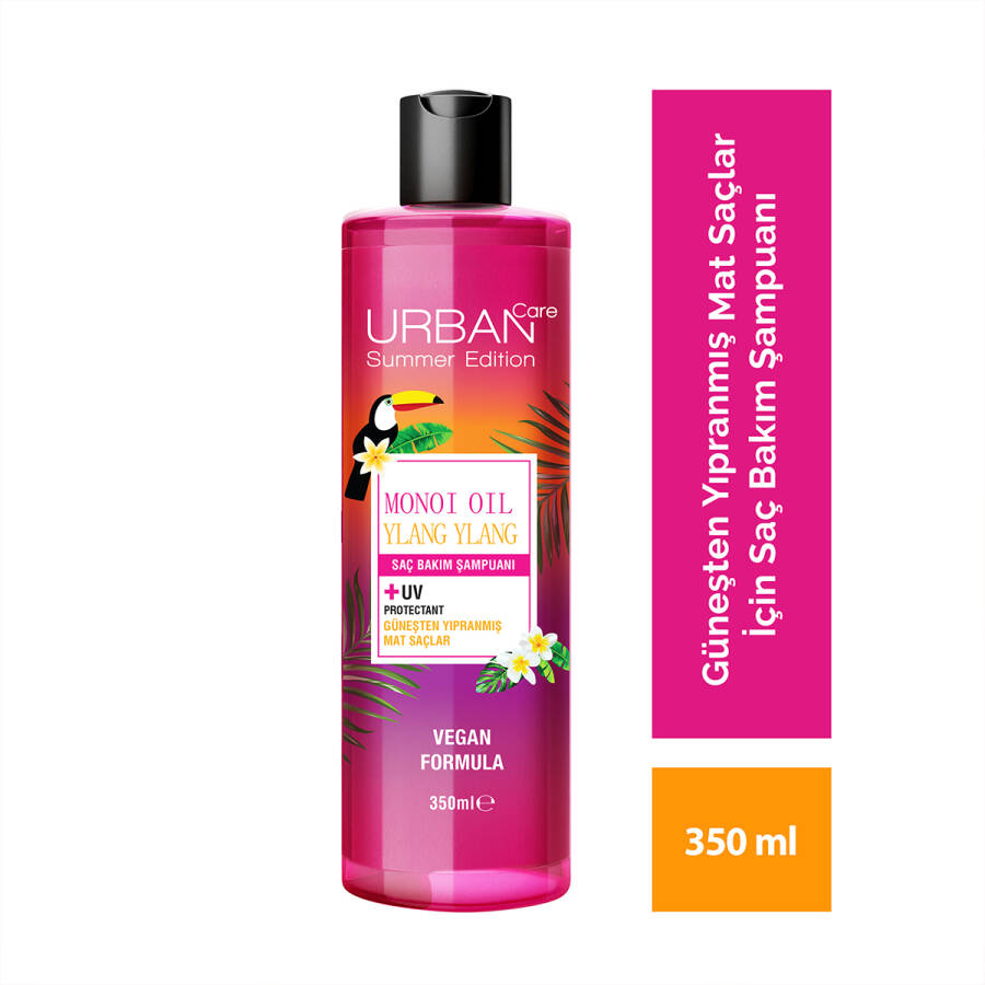 Monoi Ylang Ylang Güneşten Yıpranmış Mat Saçlara Özel Saç Bakım Şampuanı 350 ML - 1
