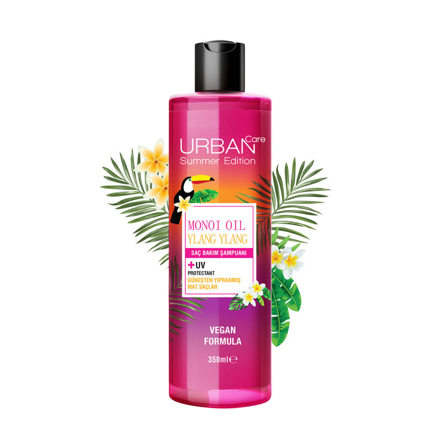 Monoi Ylang Ylang Güneşten Yıpranmış Mat Saçlara Özel Saç Bakım Şampuanı 350 ML - 2
