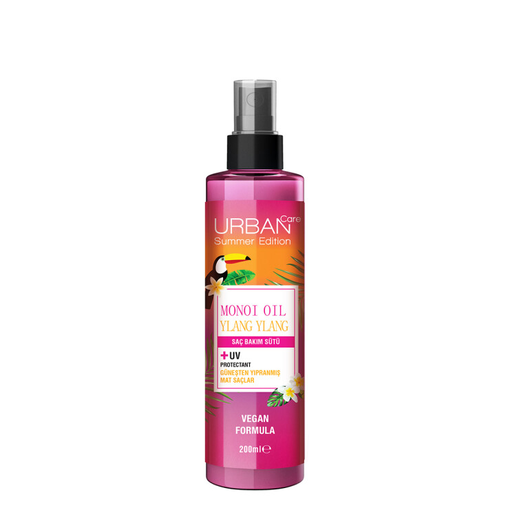 Monoi Ylang Ylang Güneşten Yıpranmış Mat Saçlara Özel Saç Bakım Sütü 200 ML - 3