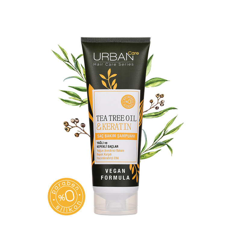 Tea Tree & Keratin Saç Bakım Şampuanı - 3