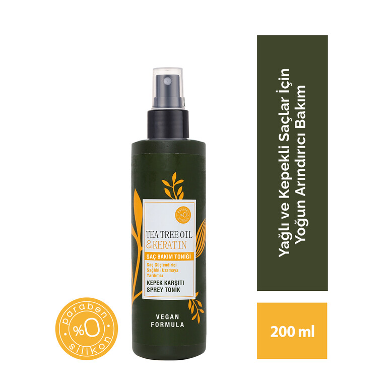 Tea Tree & Keratin Saç Toniği - 