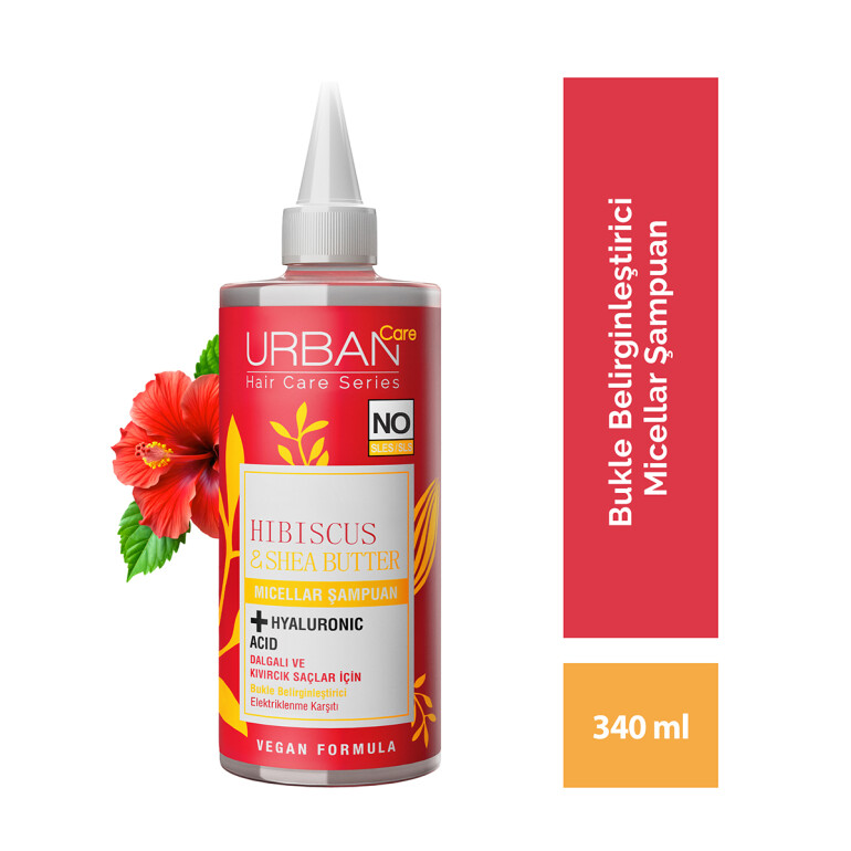 Twisted Curls Hibiscus & Shea Butter Micellar Şampuan - 1