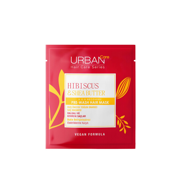 Twisted Curls Hibiscus & Shea Butter Duş Öncesi Saç Bakım Maskesi - 2