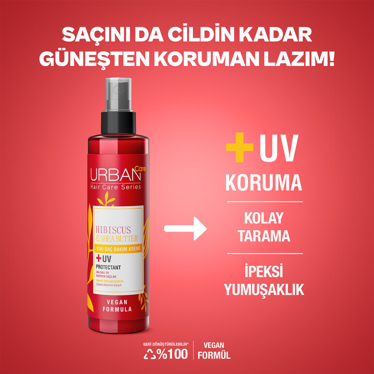 Twisted Curls Hibiscus & Shea Butter Sıvı Saç Bakım Kremi - 3